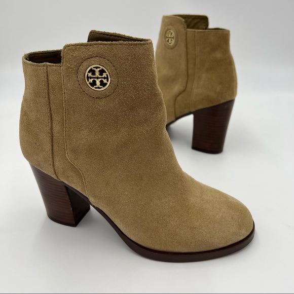 Tory Burch Shoes - Tory Burch Suede Leather Ankle Boots